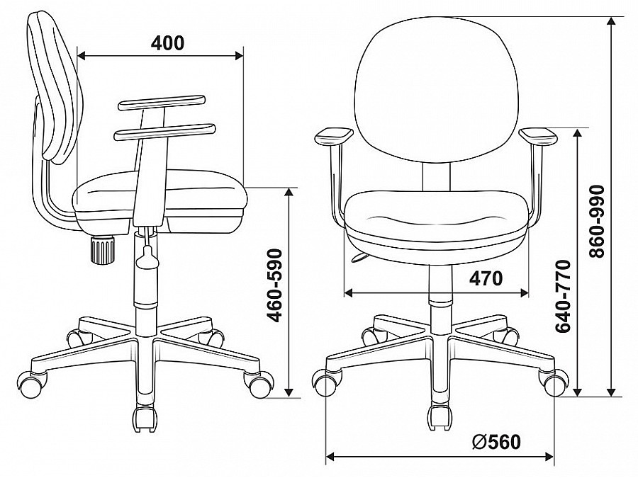 Кресло детское компьютерное CH-W356AXSN