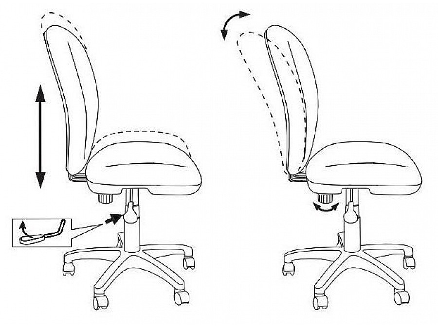 Стул детский компьютерный KD-W10