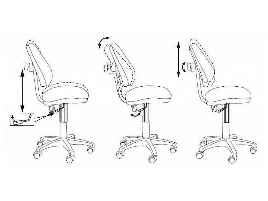 Стул детский компьютерный KD-4