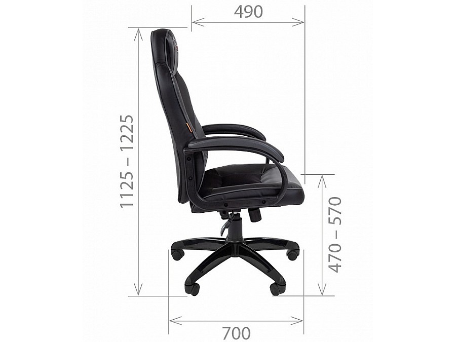 Кресло игровое Chairman Game 17