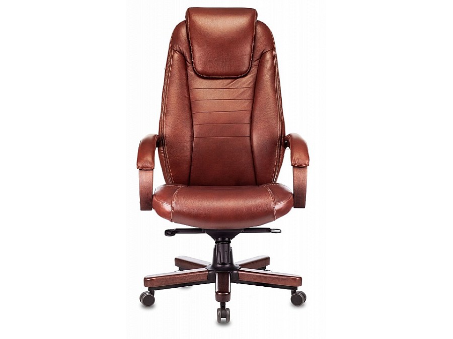 Кресло для руководителя Бюрократ T-9923WALNUT