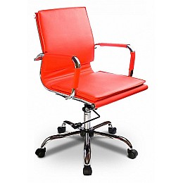 Кресло компьютерное Бюрократ CH-993-low красное
