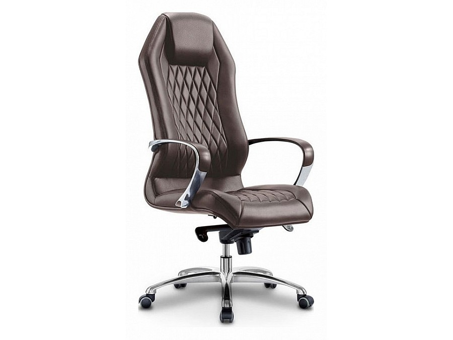 Кресло для руководителя Бюрократ Aura/Brown