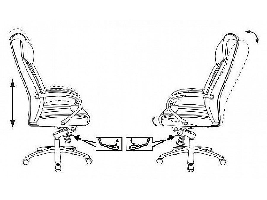 Кресло для руководителя T-9922SL