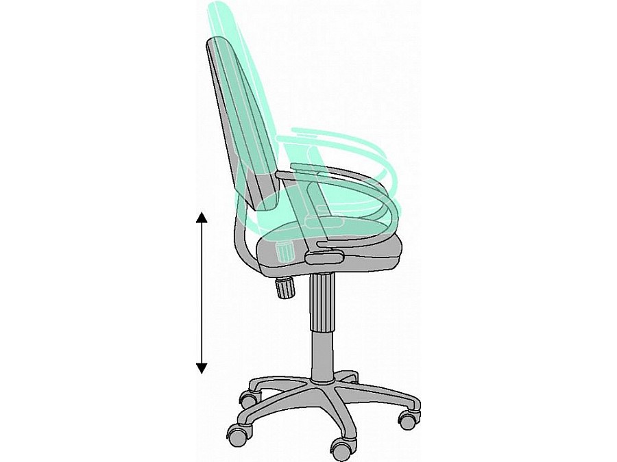 Кресло компьютерное CH-300/BLACK