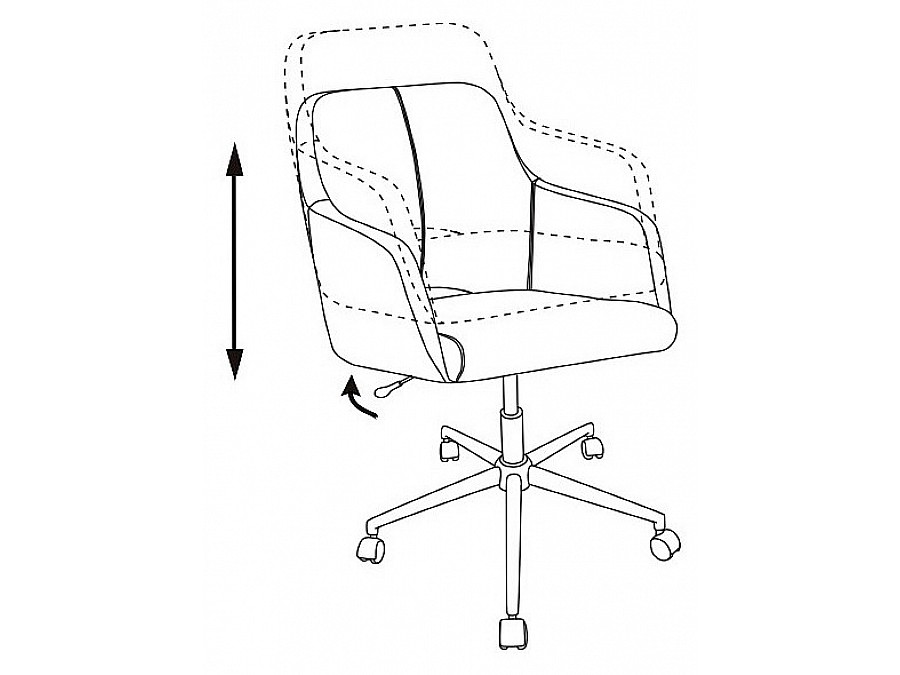 Кресло компьютерное Бюрократ CH-380SL