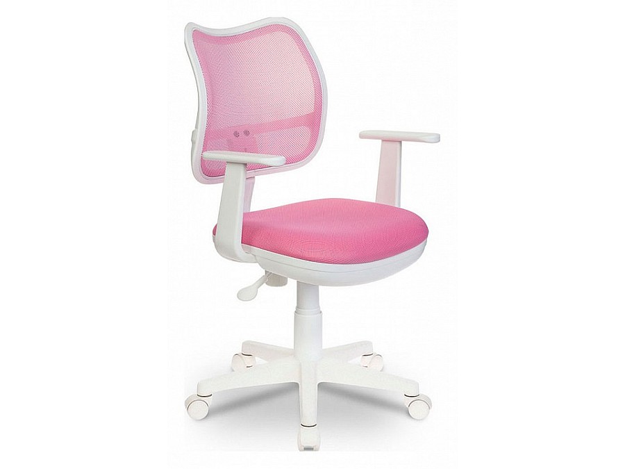 Кресло компьютерное Бюрократ CH-W797 розовое