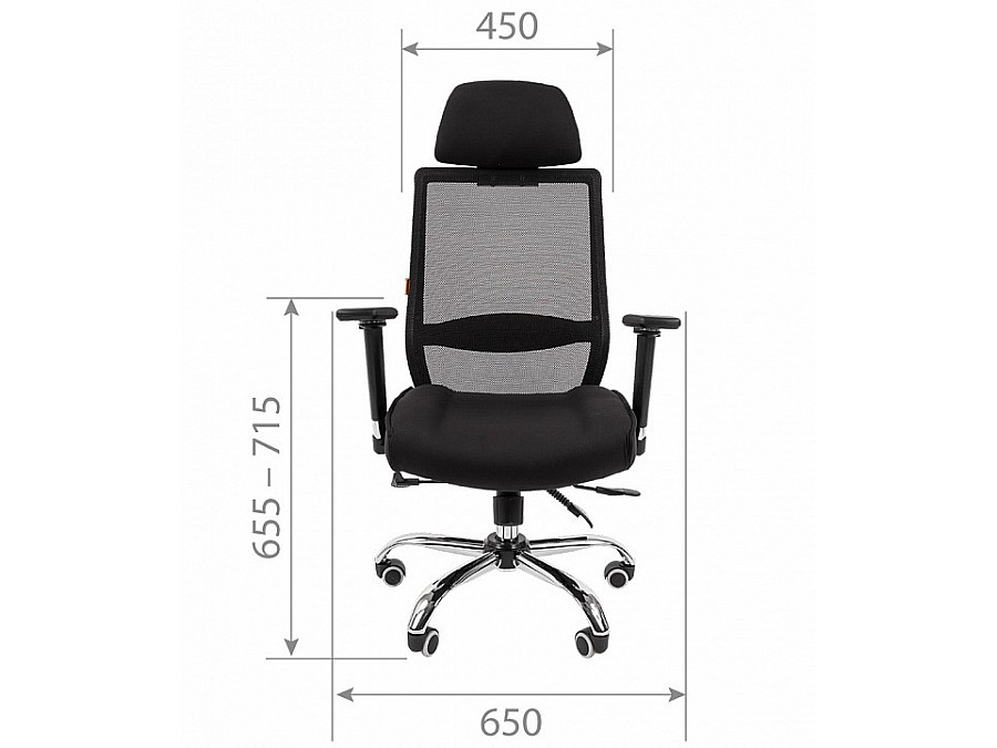 Кресло компьютерное Chairman 555 LUX