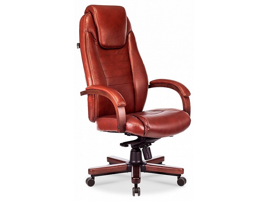 Кресло для руководителя Бюрократ T-9923WALNUT