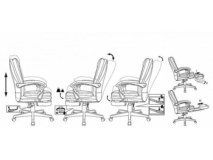 Кресло для руководителя CH-868MSG-F