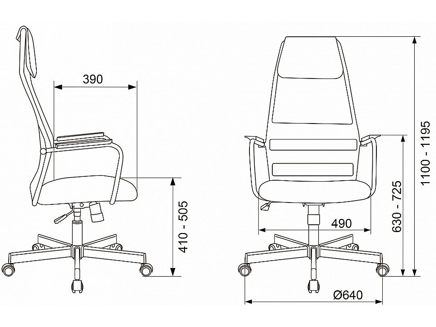 Кресло компьютерное KB-5M