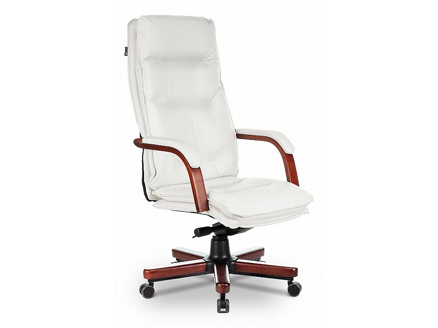 Кресло для руководителя T-9927Walnut/Ivory