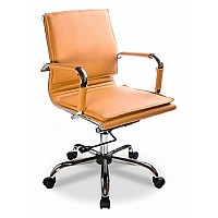 Кресло компьютерное Бюрократ CH-993-low светло-коричневое