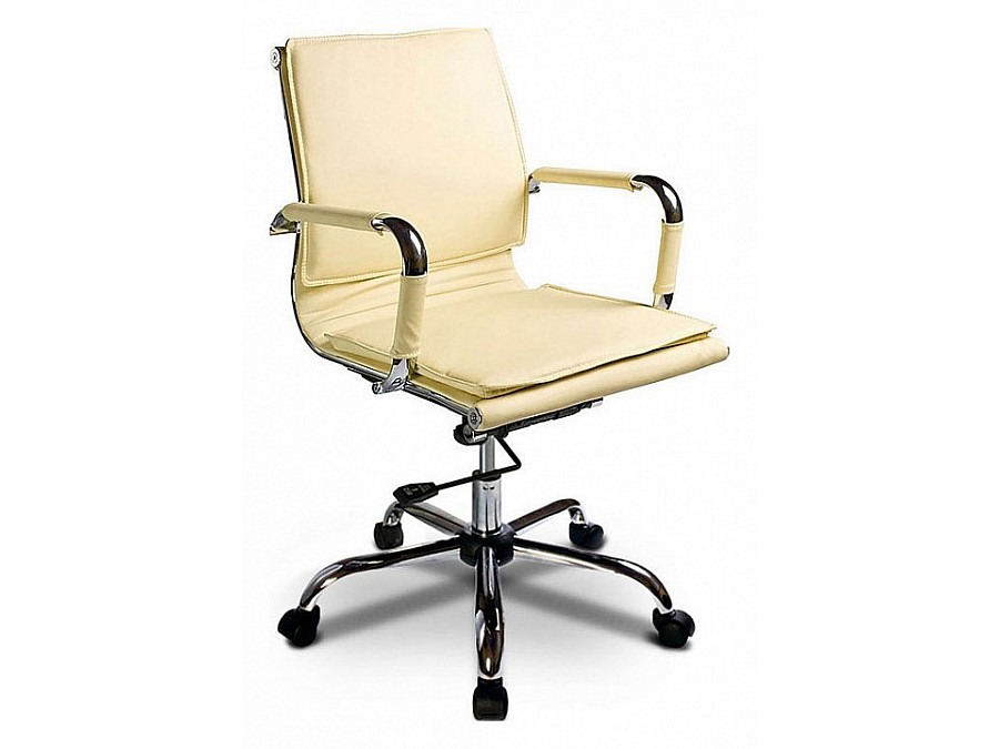 Кресло компьютерное Бюрократ CH-993-low слоновая кость