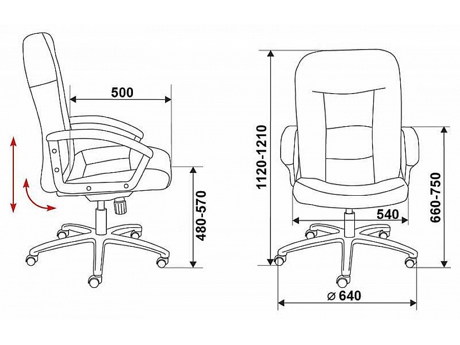 Кресло компьютерное Бюрократ T-9908AXSN-AB