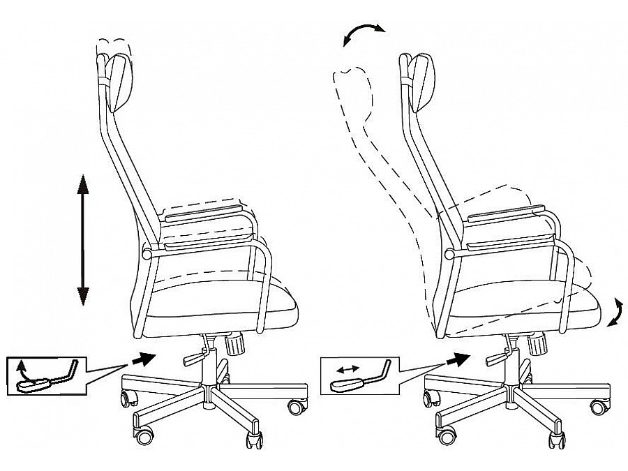 Кресло компьютерное KB-5M