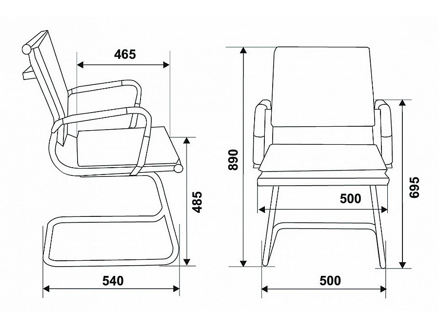 Стул Бюрократ CH-993-Low-V/blue