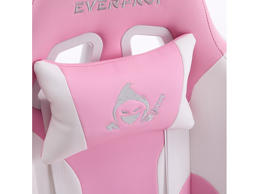 Стул для геймера Everprof Katana Экокожа Розовый