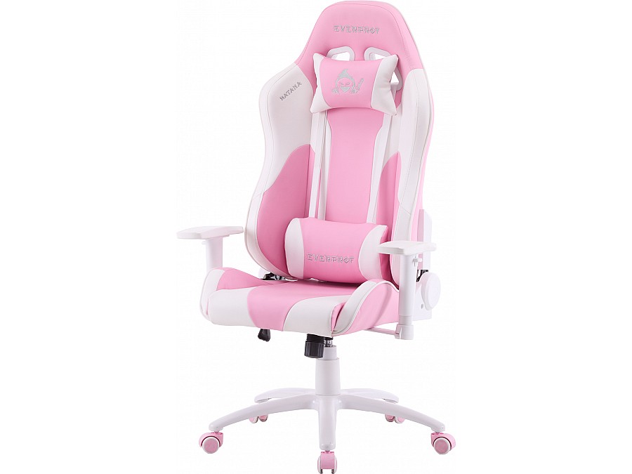 Стул для геймера Everprof Katana Экокожа Розовый
