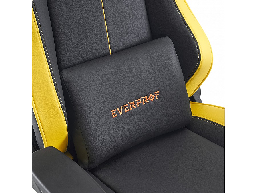 Стул для геймера Everprof Rapid Экокожа Желтый