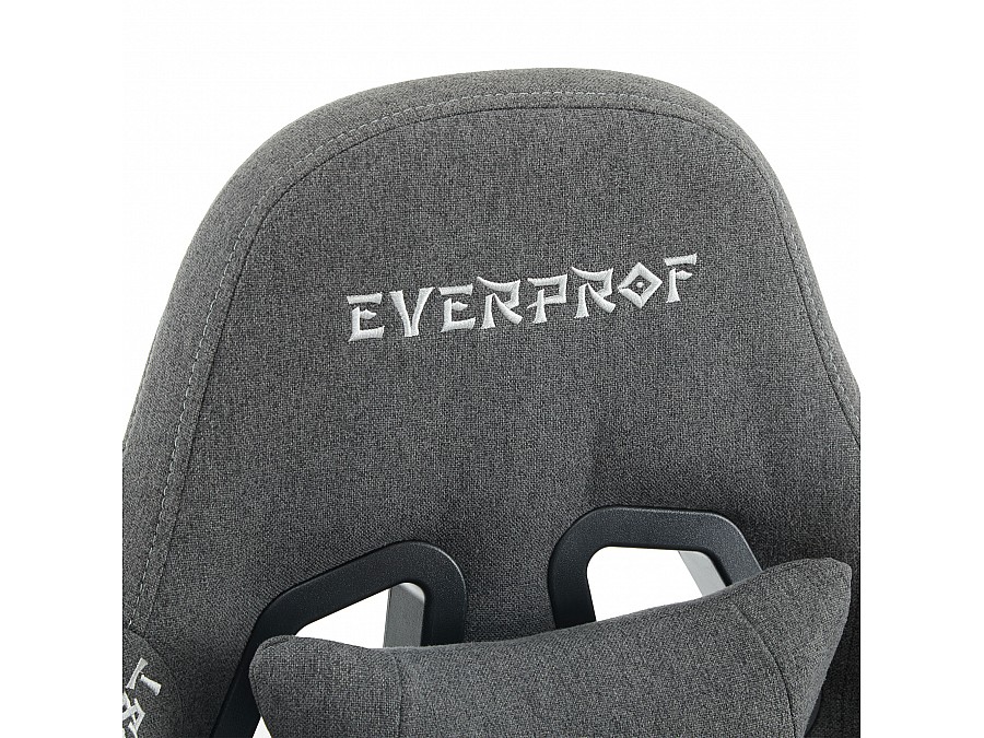 Стул для геймера Everprof Ghost Ткань Серый