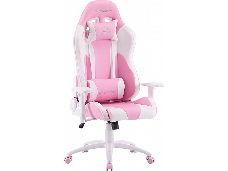 Стул для геймера Everprof Katana Экокожа Розовый