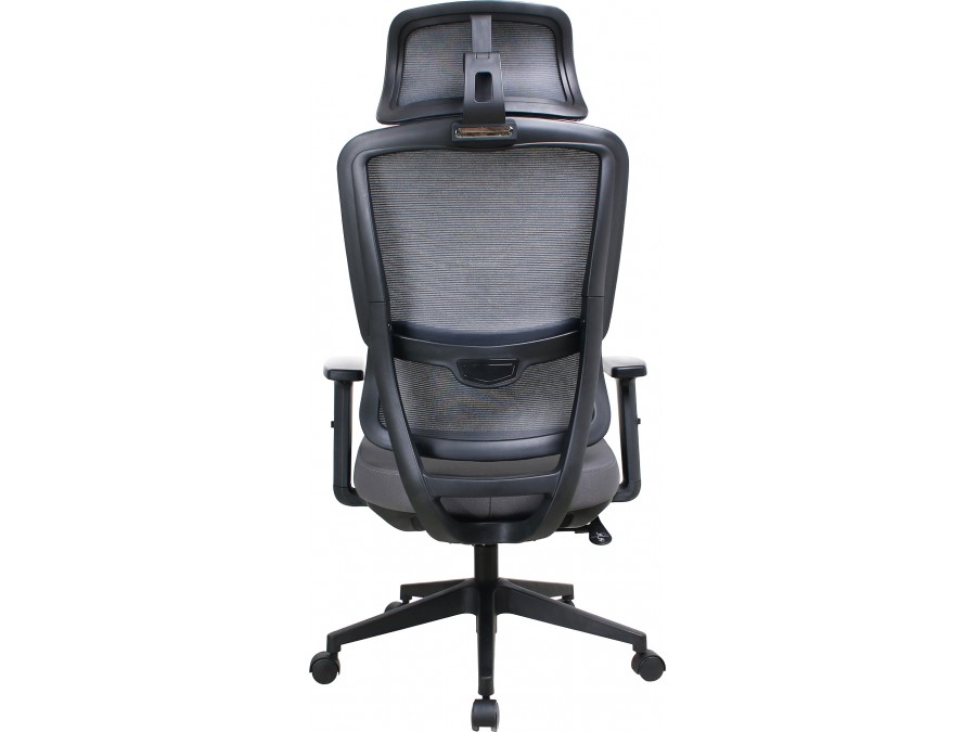 Эргономичное кресло Everprof Work (Ворк) Сетка Серый