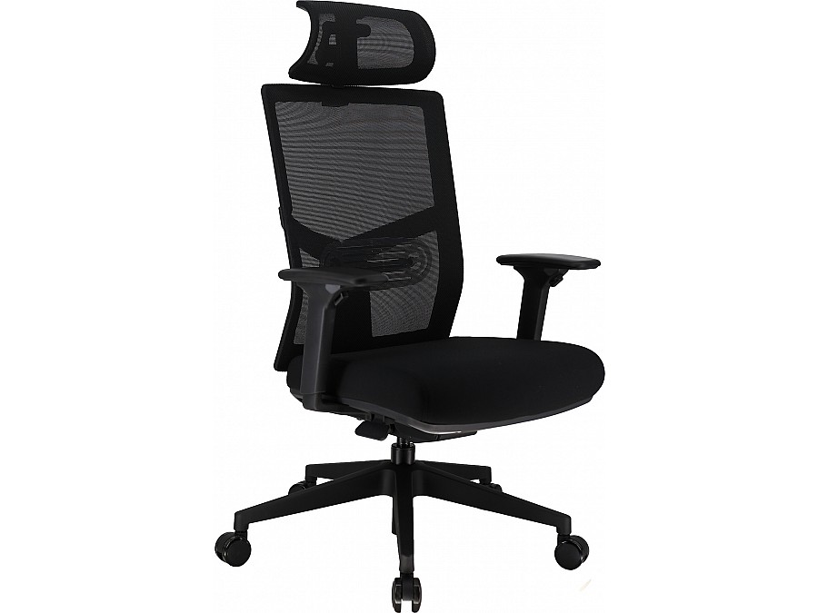 Эргономичное кресло Everprof Fuji Сетка Черный