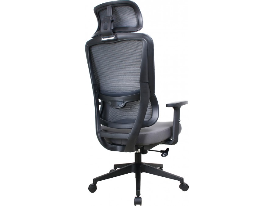 Эргономичное кресло Everprof Work (Ворк) Сетка Серый
