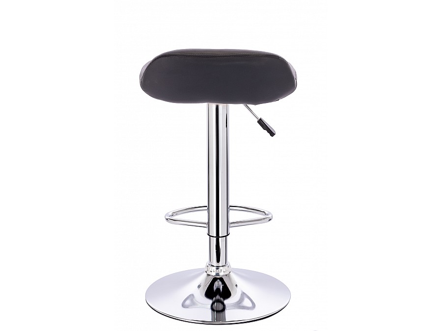 Стул барный Everprof Form Экокожа Черный