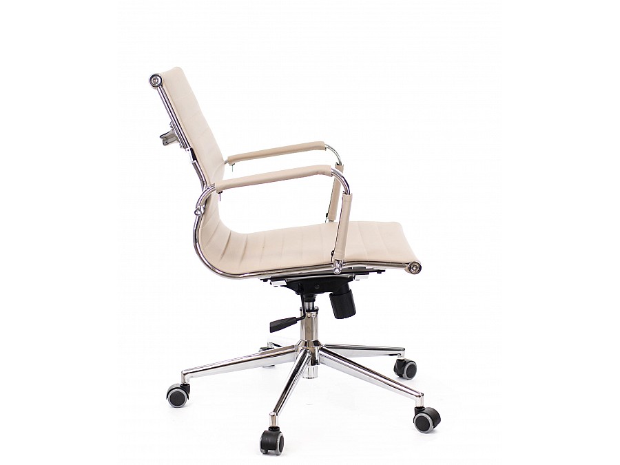 Кресло компьютерное Everprof Leo T Экокожа Бежевый
