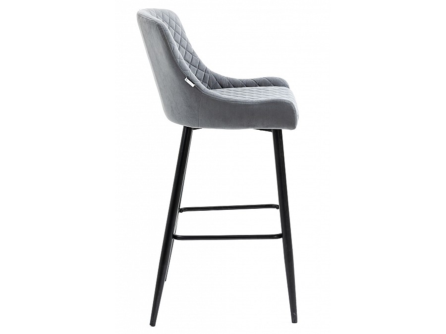 Стул барный Everprof Nico Ткань Серый
