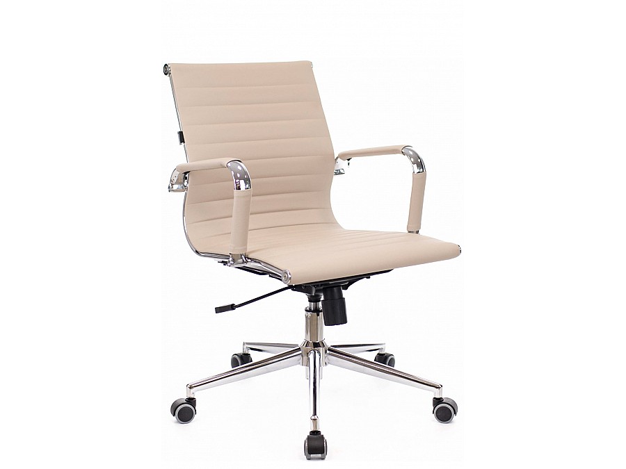Кресло компьютерное Everprof Leo T Экокожа Бежевый