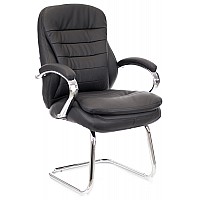 Кресло компьютерное Everprof Valencia CF Экокожа Черный