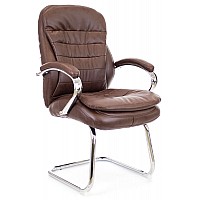 Кресло компьютерное Everprof Valencia CF Экокожа Коричневый