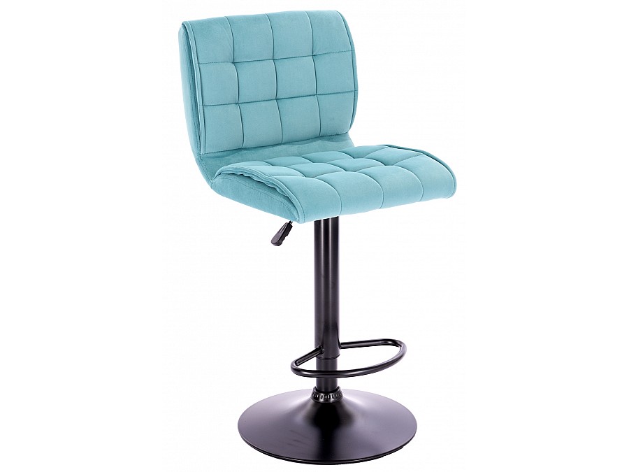 Стул барный Everprof Richy Ткань Бирюзовый