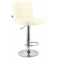 Стул барный Everprof Asti Экокожа Кремовый