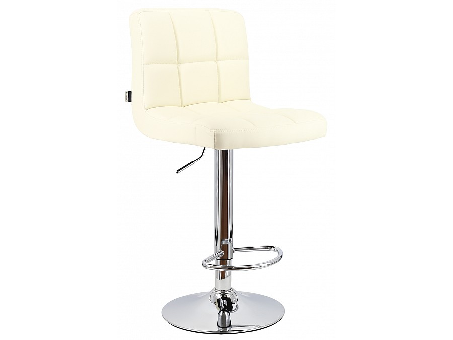 Стул барный Everprof Asti Экокожа Кремовый