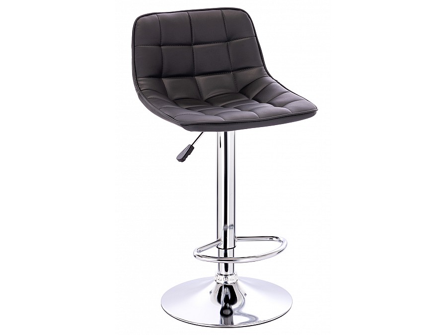 Стул барный Everprof Cooper Экокожа Черный