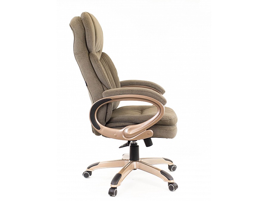 Кресло компьютерное Everprof Boss T Ткань Коричневый