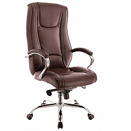 Кресло для руководителя Everprof King M Экокожа Коричневый