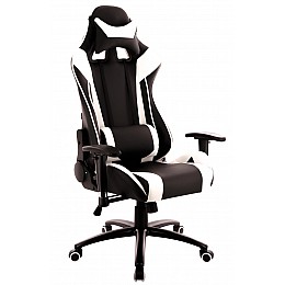 Кресло игровое Everprof Lotus S6 Экокожа Белый