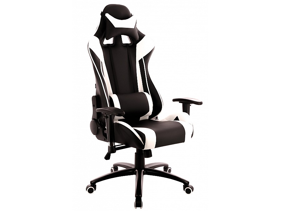 Кресло игровое Everprof Lotus S6 Экокожа Белый