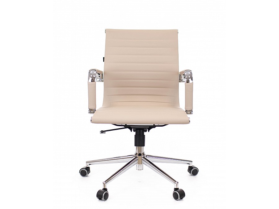 Кресло компьютерное Everprof Leo T Экокожа Бежевый