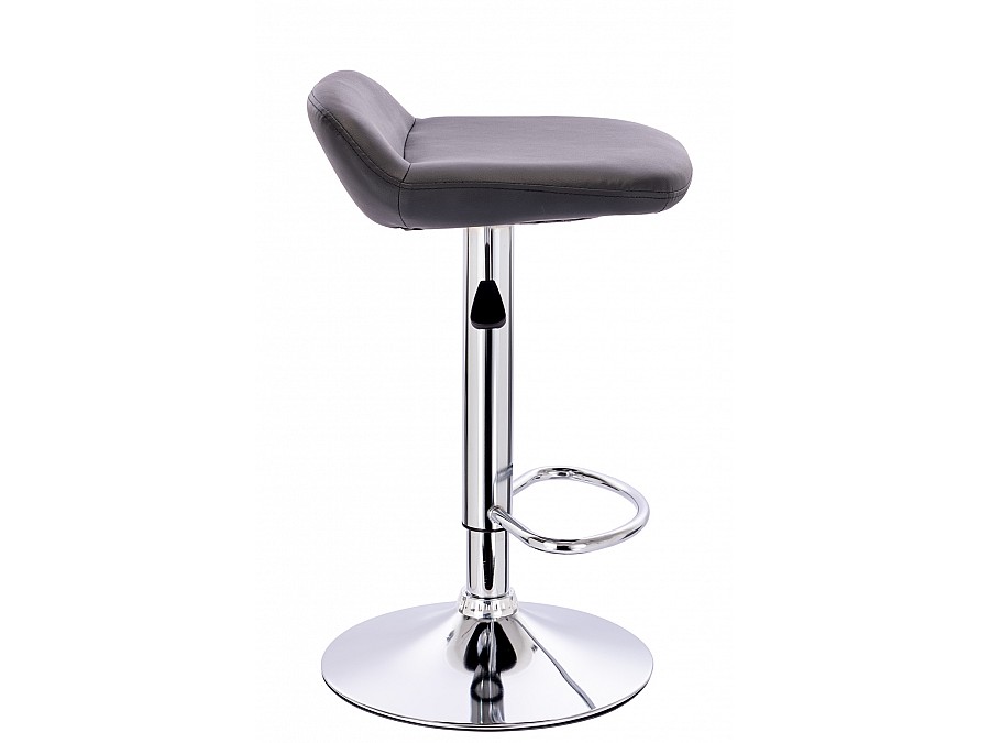 Стул барный Everprof Form Экокожа Черный