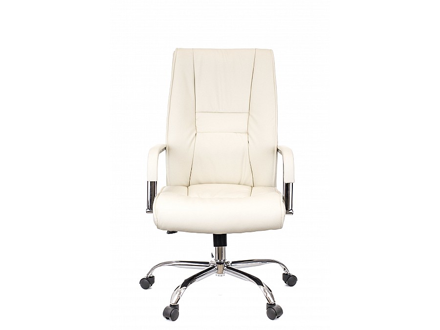 Кресло для руководителя Everprof Kent TM Экокожа Кремовый
