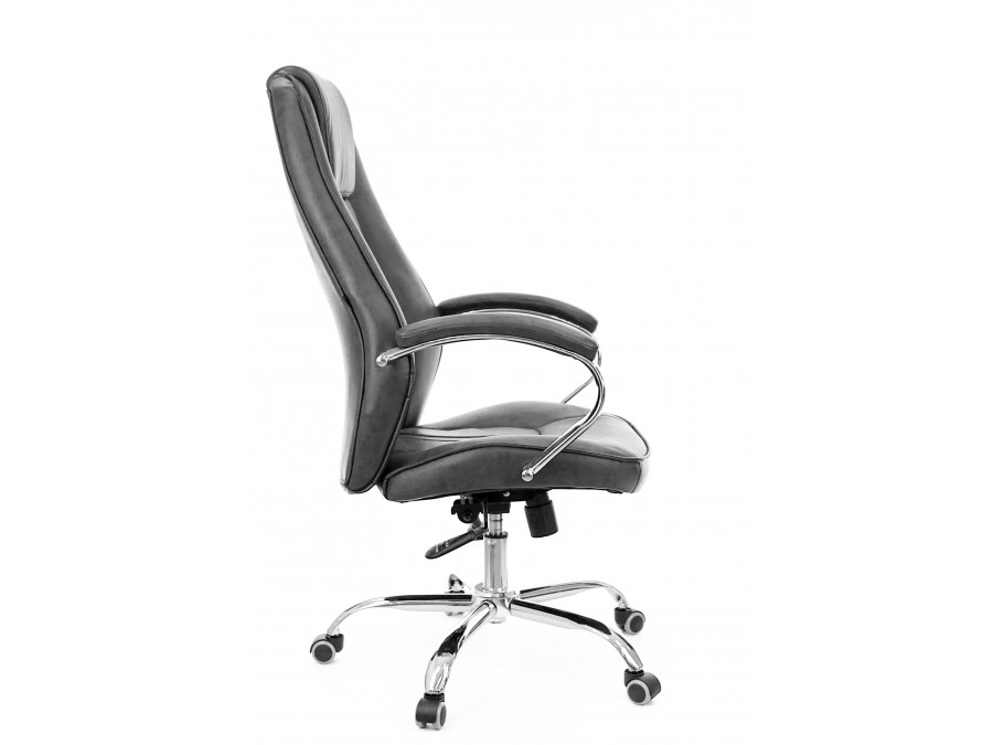 Кресло для руководителя Everprof Long TM Экокожа Черный