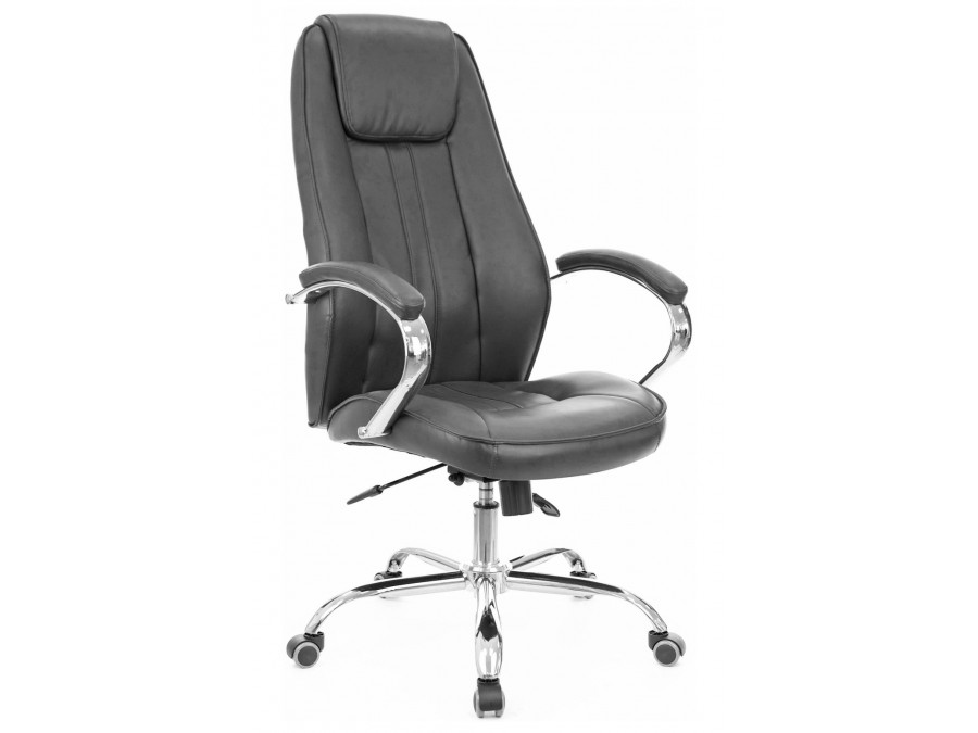 Кресло для руководителя Everprof Long TM Экокожа Черный
