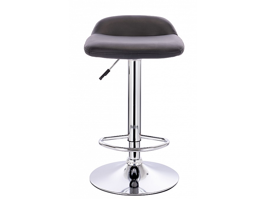 Стул барный Everprof Form Экокожа Черный