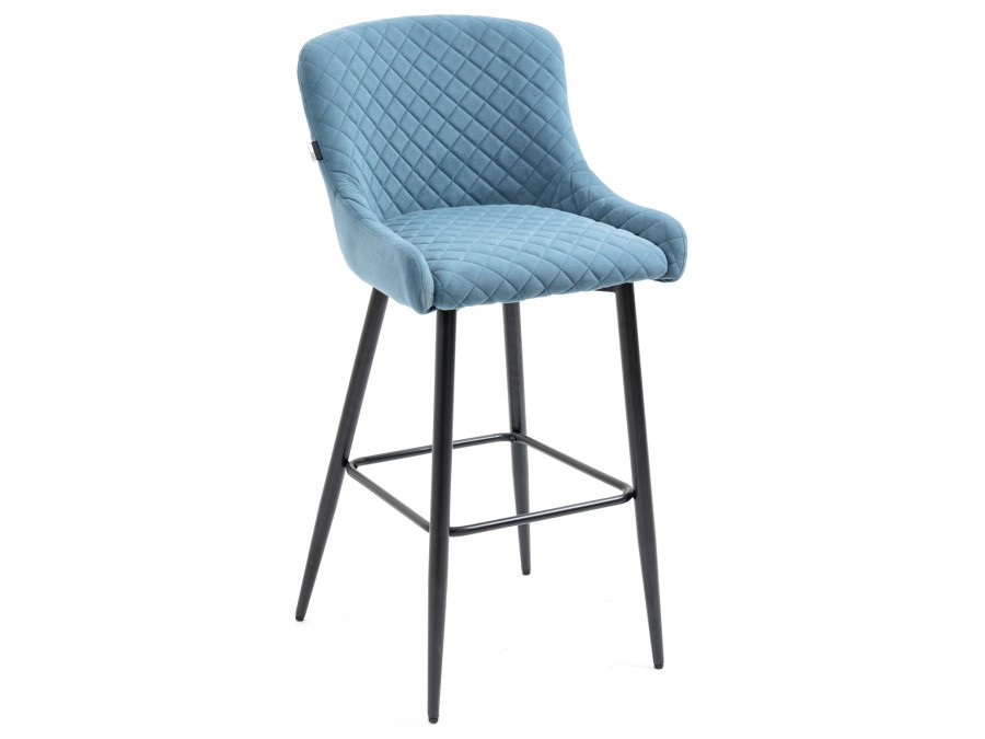 Стул барный Everprof Nico Ткань Голубой